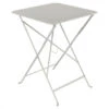 Table De Jardin Pliante 2 Personnes FERMOB Bistro 57 X 57 Cm - Gris Argile -Fermob 6042a5 table jardin pliante fermob bistro 57 57 cm gris argile