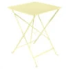 Table De Jardin Pliante 2 Personnes FERMOB Bistro 57 X 57 Cm - Citron Givré -Fermob 6042a6 table jardin pliante fermob bistro 57 57 cm citron givre