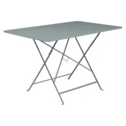 Table De Jardin 6 Personnes FERMOB Bistro 117 X 77 Cm - Gris Orage
