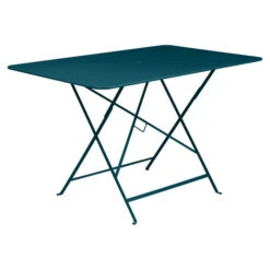 Table De Jardin 6 Personnes FERMOB Bistro 117 X 77 Cm - Bleu Acapulco