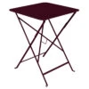 Table De Jardin Pliante 2 Personnes FERMOB Bistro 57 X 57 Cm - Cerise Noire -Fermob bistro table 57x57 cerise noire