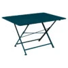 Table De Jardin 6 Personnes FERMOB Cargo 128 X 90 Cm - Bleu Acapulco -Fermob cargo 128x90 bleu acapulco 1