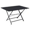 Table De Jardin 6 Personnes FERMOB Cargo 128 X 90 Cm - Carbone 1 Table De Jardin 6 Personnes FERMOB Cargo 128 X 90 Cm - Carbone -Fermob cargo 128x90 carbone 1