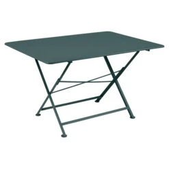 Table De Jardin 6 Personnes FERMOB Cargo 128 X 90 Cm - Gris Orage