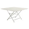 Table De Jardin 8 Personnes FERMOB Cargo 128 X 128 Cm - Gris Argile