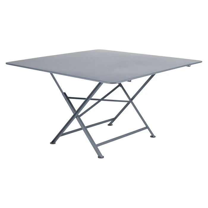 Table De Jardin 8 Personnes FERMOB Cargo 128 X 128 Cm - Gris Orage 3 Table De Jardin 8 Personnes FERMOB Cargo 128 X 128 Cm - Gris Orage