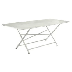 Table De Jardin 10 Personnes FERMOB Cargo 190 X 90 Cm - Gris Argile