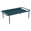 Table Basse De Jardin FERMOB Coolside - Bleu Acapulco -Fermob coolside table basse 115x63 bleu acapulco