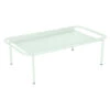 Table Basse De Jardin FERMOB Coolside - Menthe Glaciale -Fermob coolside table basse 115x63 menthe glaciale