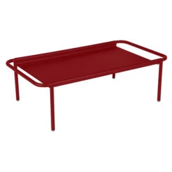 Table Basse De Jardin FERMOB Coolside - Piment