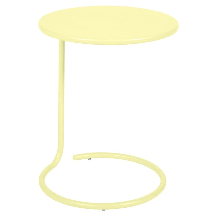 Table Basse De Jardin Déportée FERMOB Coolside - Citron Givré 3 Table Basse De Jardin Déportée FERMOB Coolside - Citron Givré