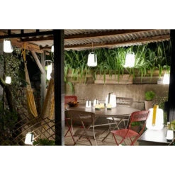 Lot De 3 Photophores FERMOB Cuub - Vert 16 Lot De 3 Photophores FERMOB Cuub - Vert -Fermob cuub vert ambiance fermob 2