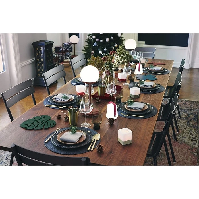 Lot De 3 Photophores FERMOB Cuub - Vert 11 Lot De 3 Photophores FERMOB Cuub - Vert – Image 9