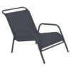 Fauteuil Relax FERMOB Coolside - Carbone -Fermob fauteuil bas jardin fermob coolside carbone 1