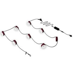 Guirlande Lumineuse FERMOB Hoop - Cerise Noire