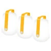Lot De 3 Lampes Nomades FERMOB Balad H 12 Cm - Miel -Fermob lampe nomade fermob balad miel 12 cm