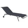 Lit Bain De Soleil FERMOB Coolside - Carbone -Fermob lit bain soleil jardin fermob coolside carbone