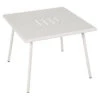 Table Basse De Jardin FERMOB Monceau 57 X 57 Cm - Gris Argile -Fermob monceau table basse 57x57 gris argile