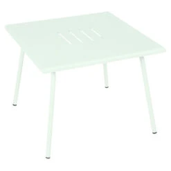 Table Basse De Jardin FERMOB Monceau 57 X 57 Cm - Menthe Glaciale