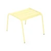 Table Basse / Repose-pieds FERMOB Monceau - Citron Givré -Fermob monceau table basse repose pieds citron givre 1