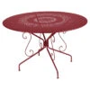 Table De Jardin 8 Personnes FERMOB Montmartre Ø 117 Cm - Piment 2 Table De Jardin 8 Personnes FERMOB Montmartre Ø 117 Cm - Piment -Fermob montmartre table d117 piment 1