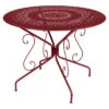 Table De Jardin 4 Personnes FERMOB Montmartre Ø 96 Cm - Piment -Fermob montmartre table d96 piment 1
