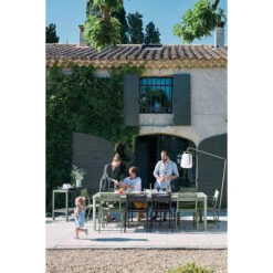 Table De Jardin 10 Personnes Avec 2 Rallonges FERMOB Oléron 155 / 255 X 100 Cm - Gris Argile -Fermob oleron cactus maillane bookgss2020 sebastien erome min 2 6