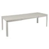 Table De Jardin 10 Personnes Avec 2 Rallonges FERMOB Oléron 155 / 255 X 100 Cm - Gris Argile -Fermob oleron table 2 allonges 155 255x100 gris argile