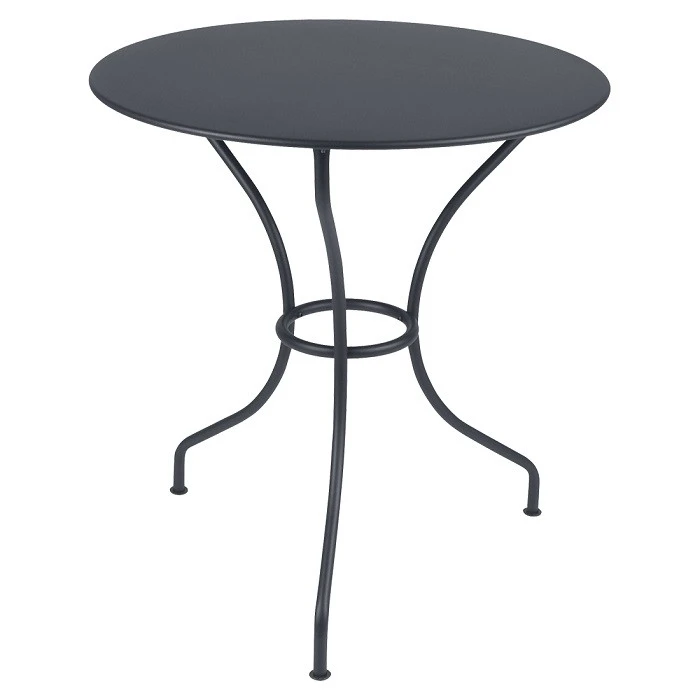 Table De Jardin 2 Personnes FERMOB Opéra + Ø 67 Cm - Carbone 3 Table De Jardin 2 Personnes FERMOB Opéra + Ø 67 Cm - Carbone