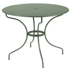 Table De Jardin 5 Personnes FERMOB Opéra + Ø 96 Cm - Cactus
