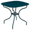 Table De Jardin 4 Personnes FERMOB Opéra + 82 X 82 Cm - Bleu Acapulco -Fermob opera premium carronde bleu acapulco 1