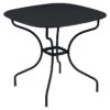 Table De Jardin 4 Personnes FERMOB Opéra + 82 X 82 Cm - Carbone -Fermob opera premium carronde carbone 1