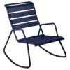 Rocking Chair FERMOB Monceau - Bleu Abysse 2 Rocking Chair FERMOB Monceau - Bleu Abysse -Fermob rocking chair monceau fermob bleu abysse 1