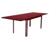 Table De Jardin 8 à 10 Personnes Avec Rallonge FERMOB Costa 160 / 240 X 90 Cm - Piment 2 Table De Jardin 8 à 10 Personnes Avec Rallonge FERMOB Costa 160 / 240 X 90 Cm - Piment -Fermob table costa 160 240 piment