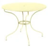 Table De Jardin 5 Personnes FERMOB Opéra + Ø 96 Cm - Citron Givré 2 Table De Jardin 5 Personnes FERMOB Opéra + Ø 96 Cm - Citron Givré -Fermob table de jardin fermob opera citron givre min